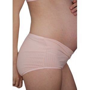 Трусы под живот для беременных Розовые 0089